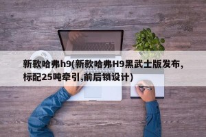 新款哈弗h9(新款哈弗H9黑武士版发布,标配25吨牵引,前后锁设计)