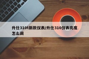 升仕310t新款仪表/升仕310仪表亮度怎么调