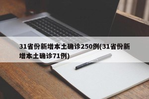 31省份新增本土确诊250例(31省份新增本土确诊71例)