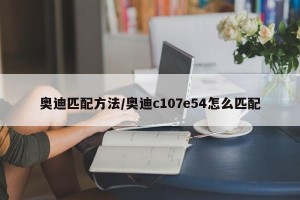 奥迪匹配方法/奥迪c107e54怎么匹配